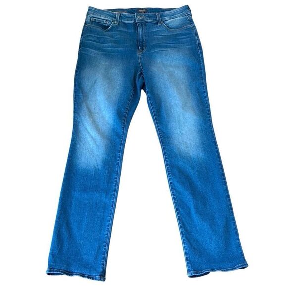 NYDJ Marilyn straight leg jeans size 14 - Picture 2 of 13